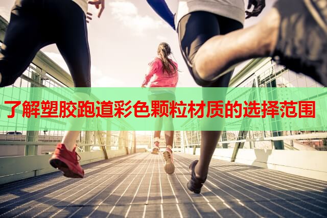 了解塑胶跑道彩色颗粒材质的选择范围