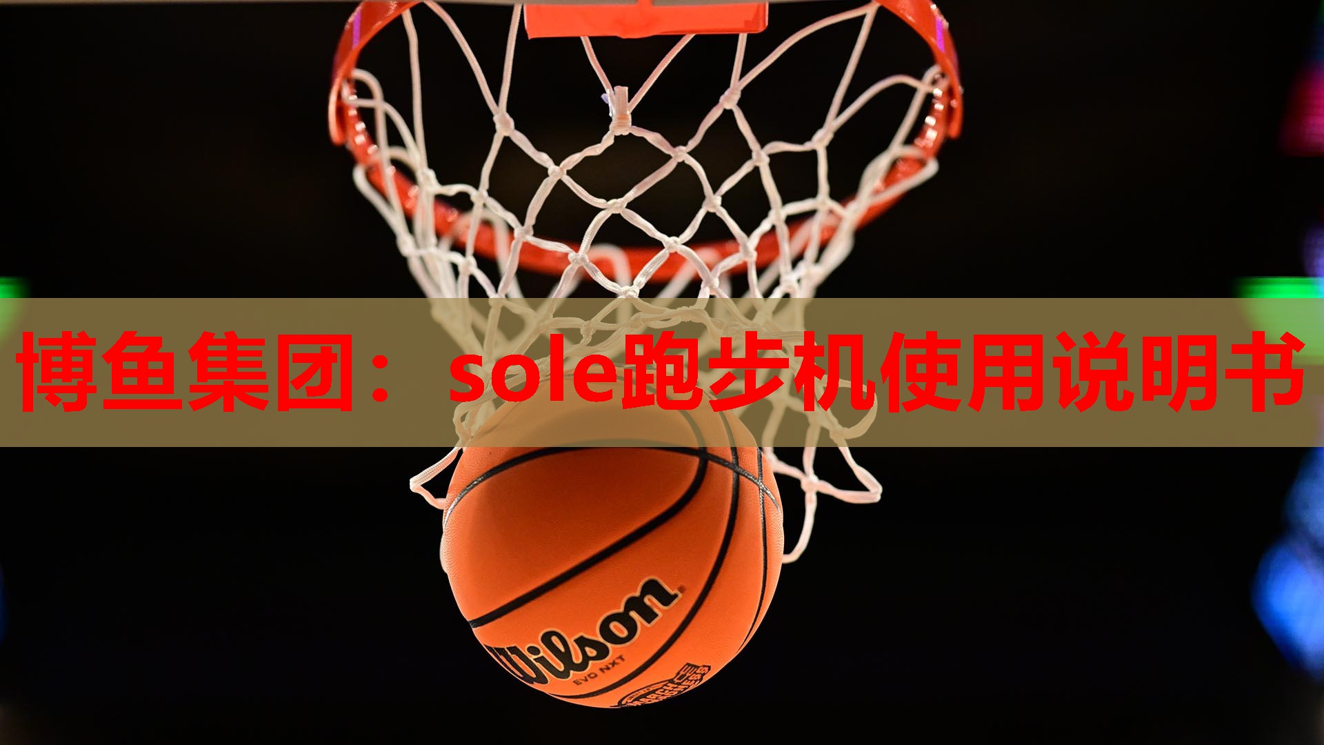 博鱼集团：sole跑步机使用说明书