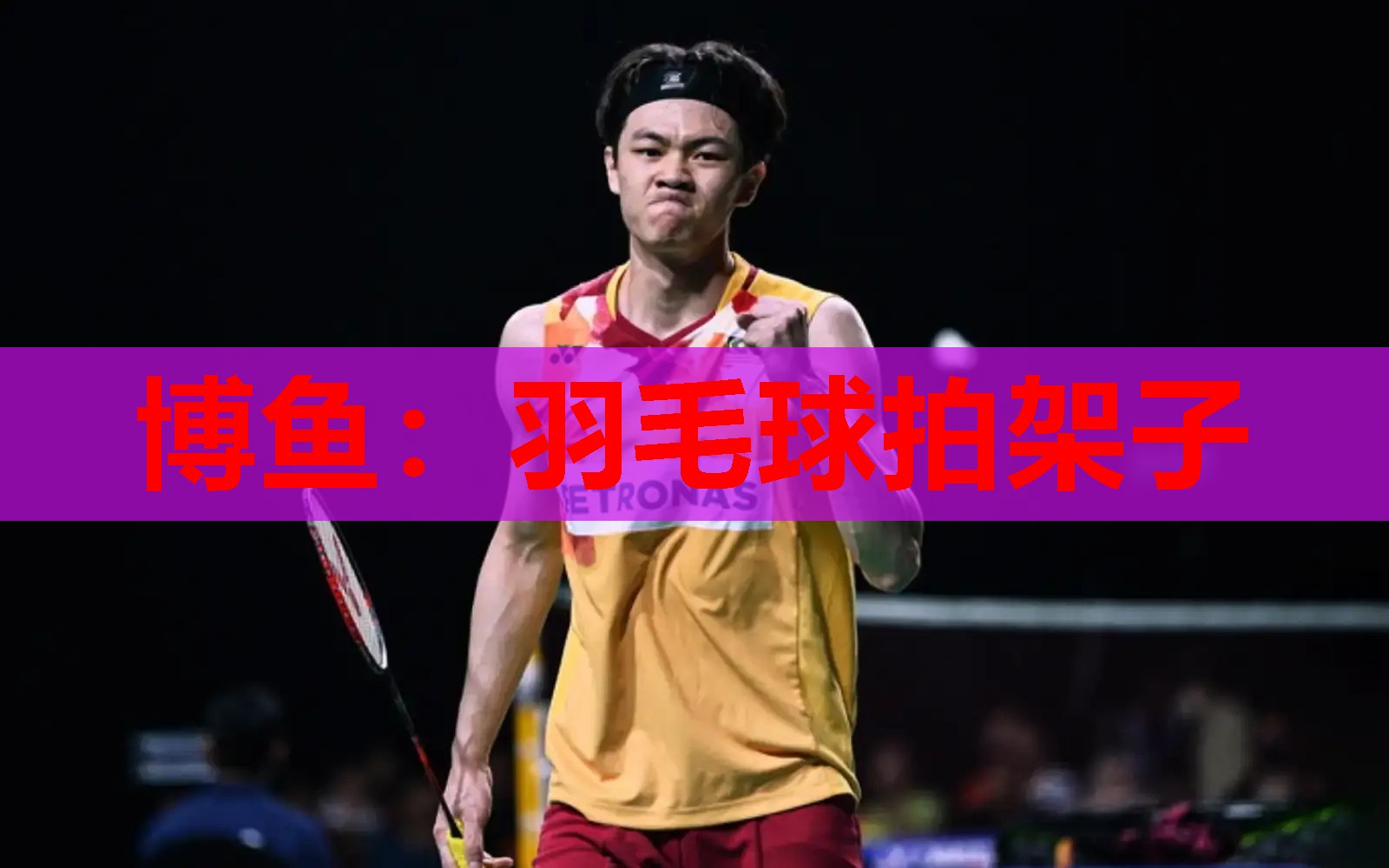 博鱼：羽毛球拍架子