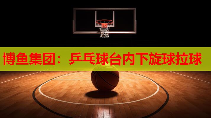 乒乓球台内下旋球拉球