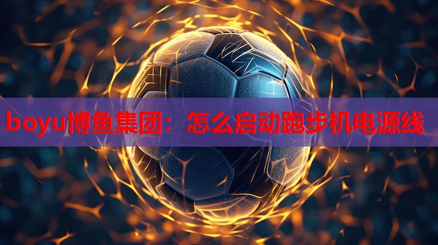 怎么启动跑步机电源线