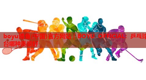 乒乓球台哪种质量好
