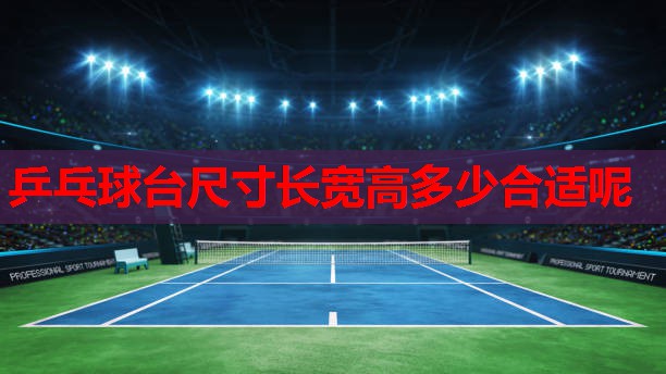 乒乓球台尺寸长宽高多少合适呢