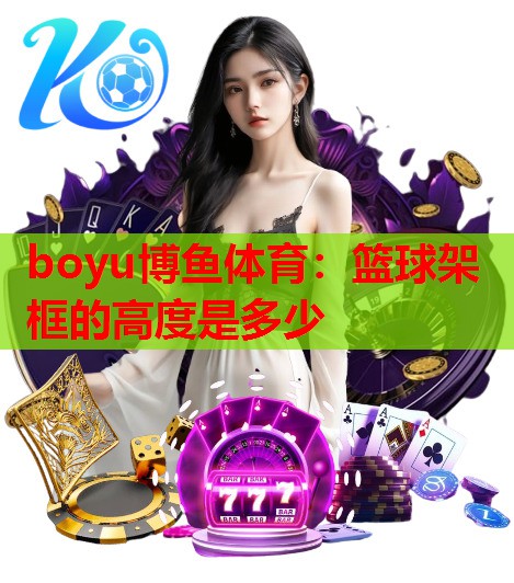篮球架框的高度是多少